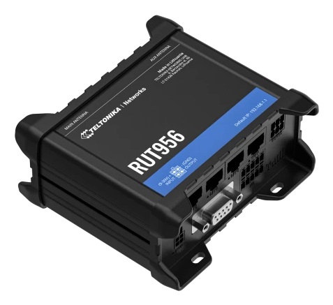 Teltonika RUT956 Router di rete cellulare Dual SIM 4G LTE Cat 4 con 3-Port-Switch e Porta USB