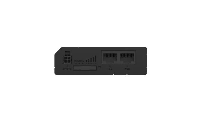 Teltonika RUT200 Router di rete cellulare 4G LTE Cat 4 fino a 150 Mbps, Fast Ethernet, Nero, Alluminio e Plastica