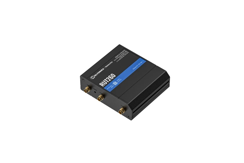 Teltonika RUT260 Router di rete cellulare LTE Cat.6 con 2x LAN 100Mb/s e WiFi 2.4GHz