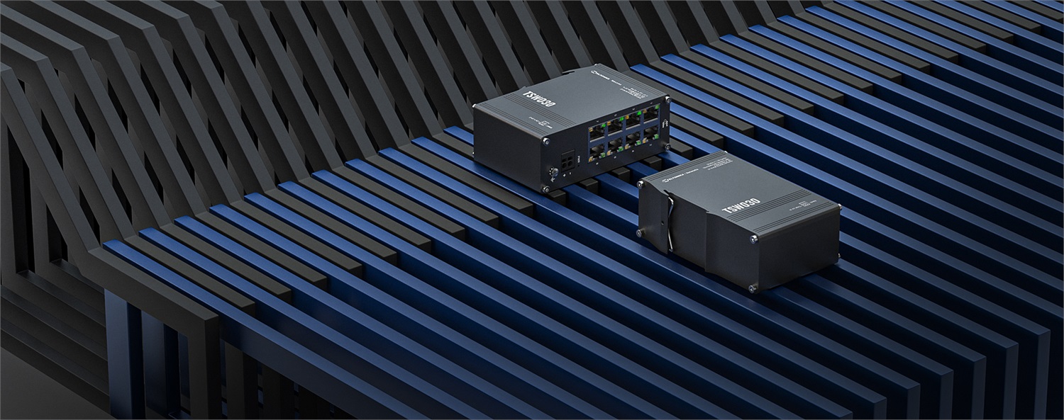 Teltonika Switch TSW030 - 8 Porte RJ45 Fast Ethernet 10/100, Non Gestito, IP30