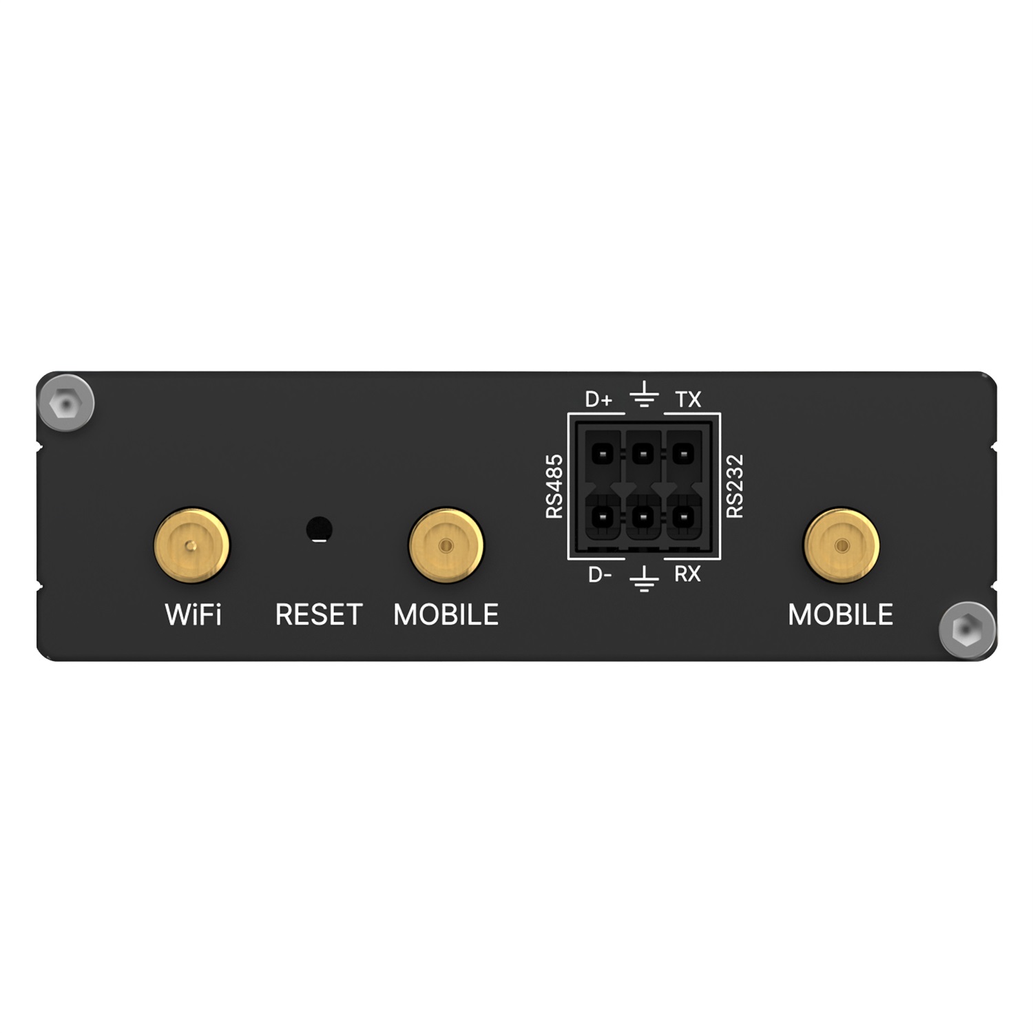 Teltonika RUT206 - Router Industriale 4G LTE con RS232 e RS485, compatto e PoE