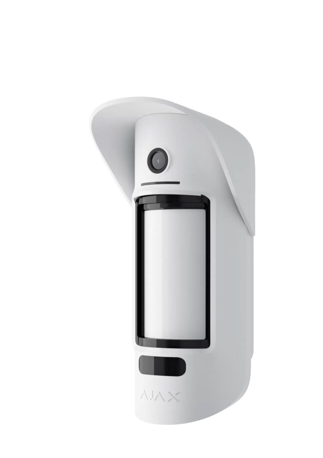 Ajax MotionCam Outdoor Rilevatore di Movimento Wireless con Fotocamera, Antimascheramento e Pet Immunity - Bianco