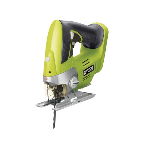 Ryobi R18JS-0 Seghetto Alternativo a Batteria 18V ONE - Corsa Lama 25mm, Fino a 3000 Giri/min, Cambio Lama Senza Attrezzi, Movimento Pendolare Regolabile