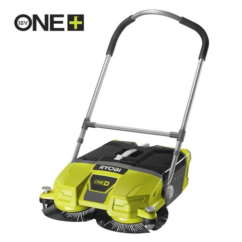 Ryobi R18SW3-0 Spazzatrice a Batteria 18V con Larghezza di Pulizia 53 cm e Serbatoio da 17 Litri