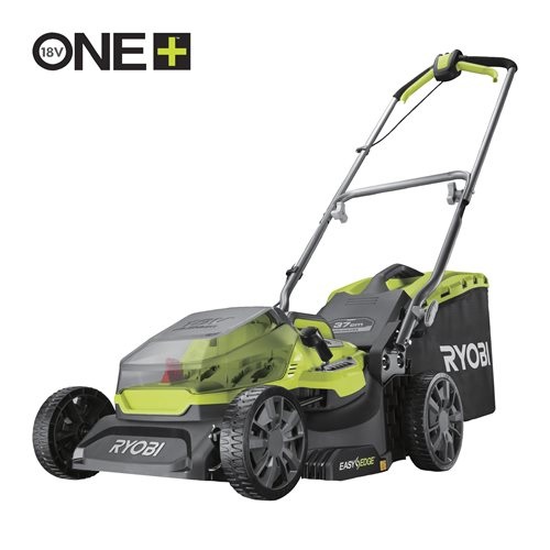 Ryobi RY18LMX37A-0 Tosaerba a Batteria Brushless 18V con Taglio da 37 cm e Sacco di Raccolta da 45L - Senza Batteria e Caricabatterie