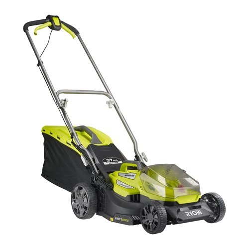 Ryobi RY18LMX37A-0 Tosaerba a Batteria Brushless 18V con Taglio da 37 cm e Sacco di Raccolta da 45L - Senza Batteria e Caricabatterie