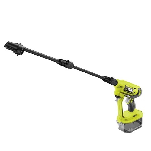 Ryobi RY18PW22A-0 Idropulitrice Portatile a Batteria 18V - 182 l/h, Ugello 3 in 1, Senza Batteria e Caricabatterie