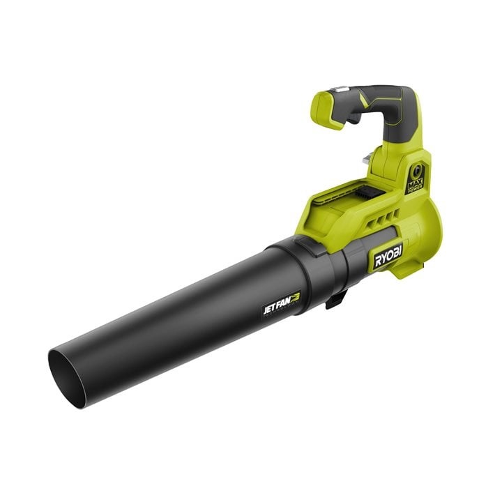 Ryobi RY36BLA-0 Soffiatore a Batteria Turbo Jet 36V - Solo Corpo Macchina, Nero e Verde, 152 km/h