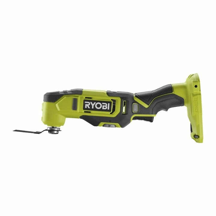 Ryobi RMT18-0 Utensile Multifunzione a Batteria 18V ONE , Taglia, Leviga, Rifinisci, Velocità Variabile, Oscillazioni 10.000-20.000 OPM, Luce LED