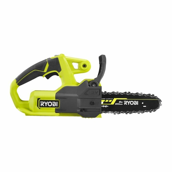 Ryobi RY18CS20A-0 Elettrosega a Batteria 18V ONE , Barra 20 cm, Catena Full-Skip, Solo Corpo Macchina