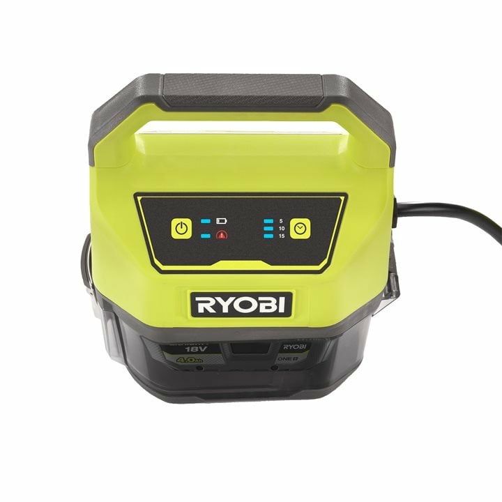 Ryobi RY18SPA-0 Pompa Sommersa a Batteria 18V ONE , Portata Massima 4.200 litri/ora, Funzione di Spegnimento Automatico, Ideale per Svuotare Piscine e Gestire Allagamenti