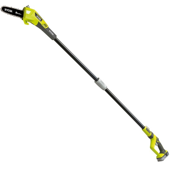 Ryobi OPP1820 - Potatore telescopico a batteria 18V con asta estensibile fino a 4 metri e barra da 20 cm