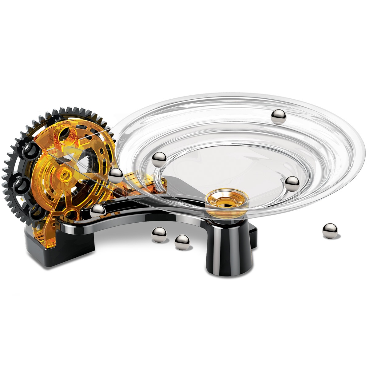 4M KidzLabs Pista delle Biglie Motorizzata - Gioco Educativo STEM per Bambini 5 con Leggi del Movimento