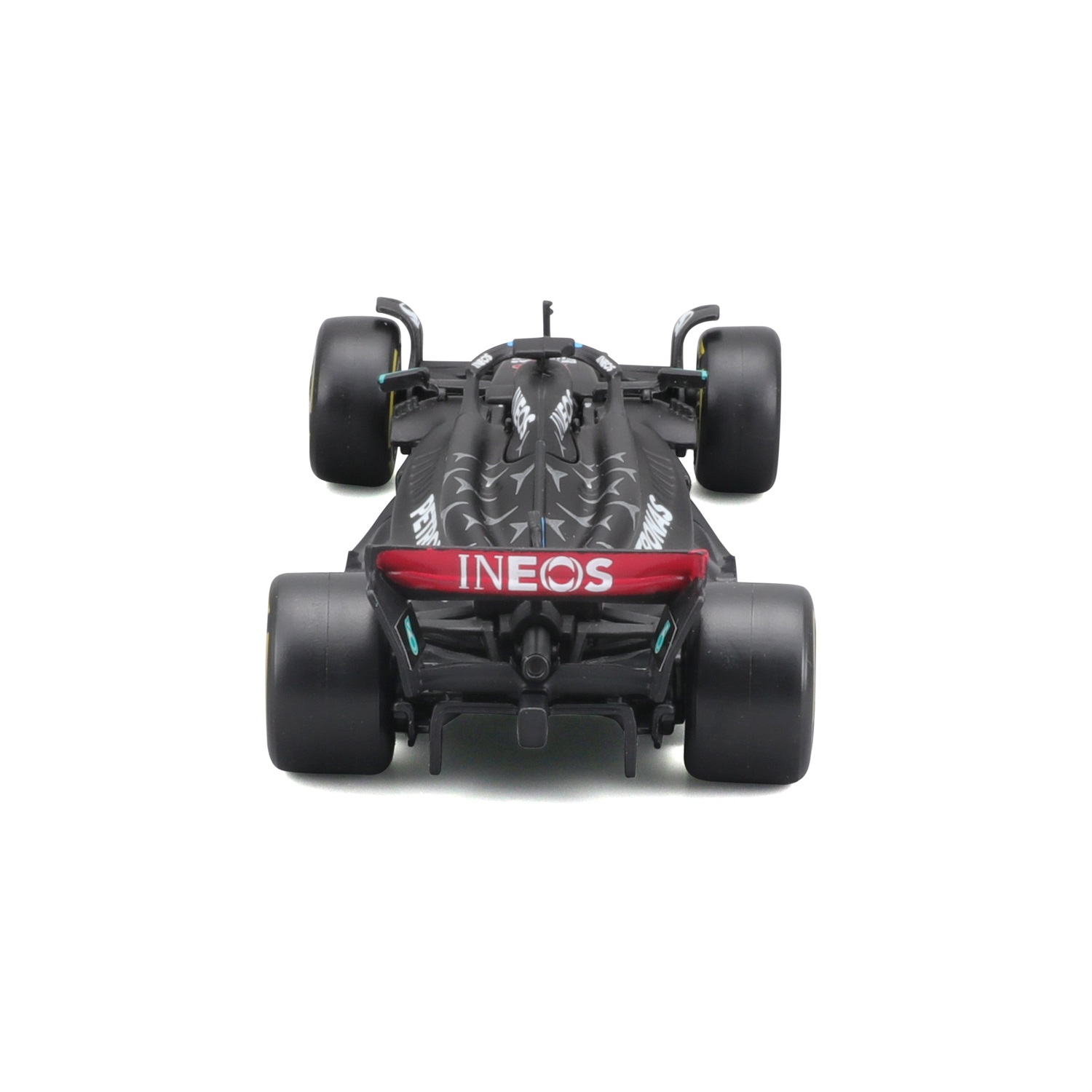 BBURAGO Mercedes AMG F1 W14 E Performance #63 - Modellino auto sportiva in scala 1:43, die-cast, con licenza ufficiale Formula 1