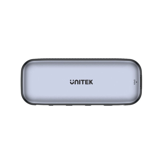 Unitek UNITEK uHUB H6 - Hub USB-C 6-in-1 con supporto M.2 SSD, HDMI e USB 3.2, 10000 Mbit/s, Grigio