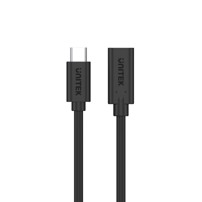 UNITEK C14086BK-1.5M Cavo di prolunga USB-C 4K a 60Hz, 100W, 10Gbps, 1,5 m, Nero