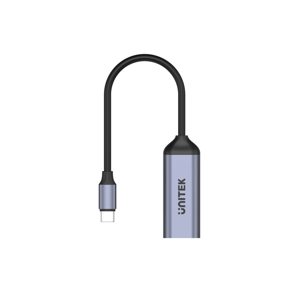 UNITEK V1415A Adattatore USB-C a DisplayPort 1.4 8K 60Hz - 0,15 m - Grigio, supporto HDCP e due modalità di visualizzazione