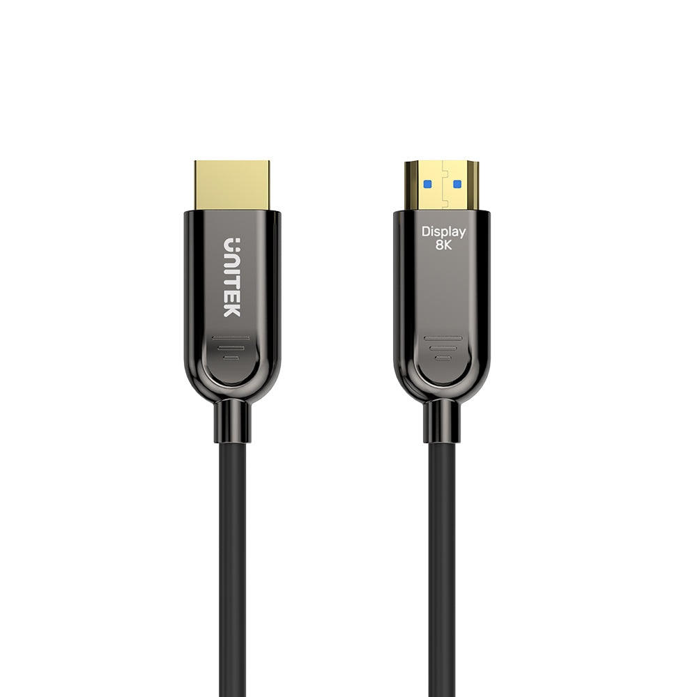Unitek Cavo Ottico HDMI 2.1 AOC 8K 120Hz 30m Nero