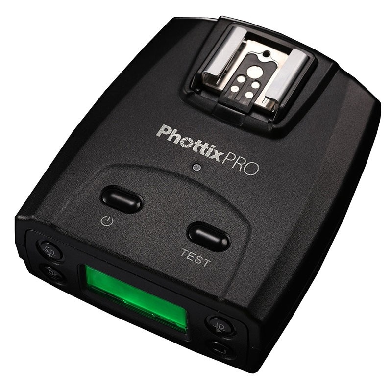 Phottix 89072 Ricevitore per Flash TTL con Telecomando a Distanza per Canon - 5 Gruppi, 32 Canali, High-Speed Sync fino a 1/8000s