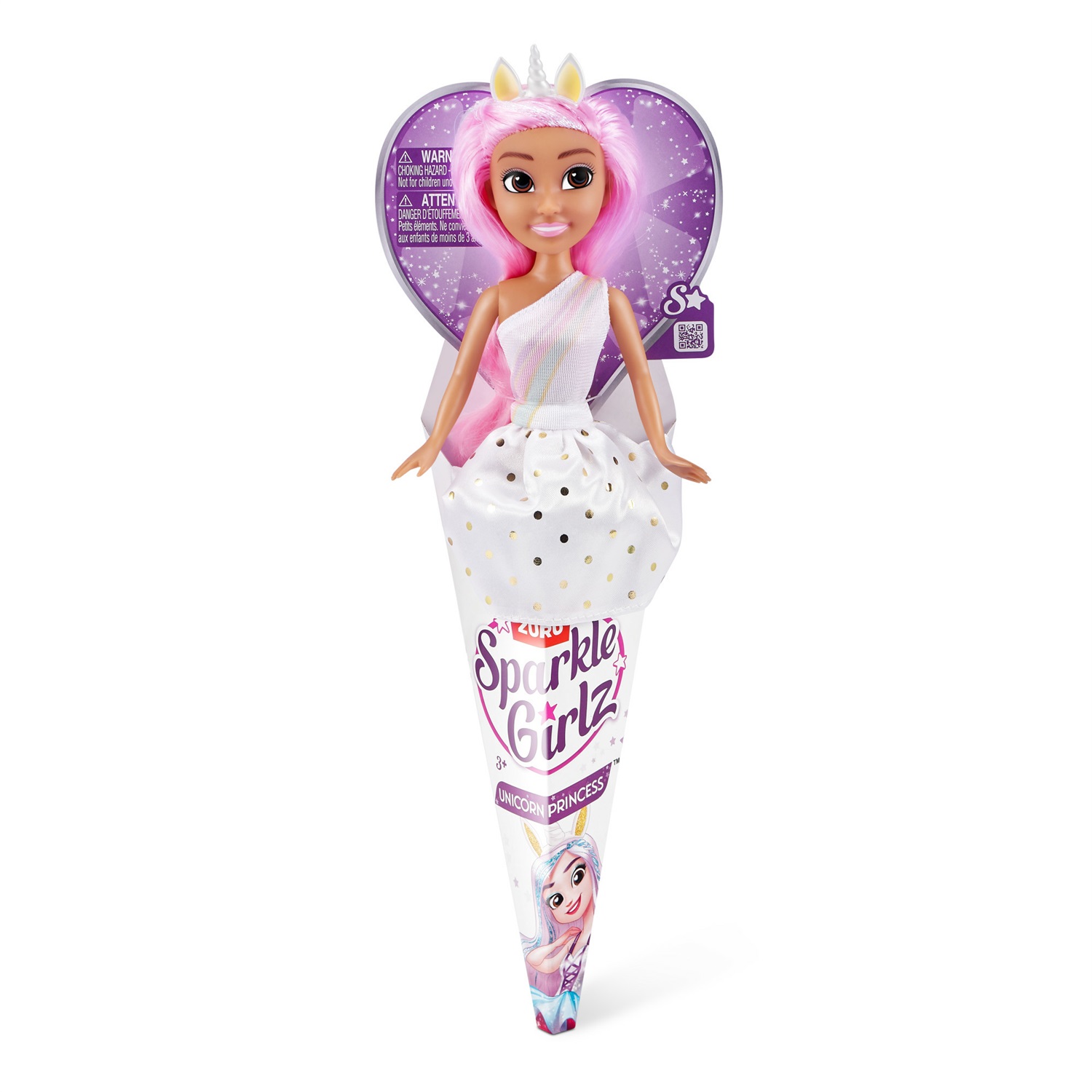 ZURU Sparkle Girlz Bambola Principessa Unicorno 28 cm Colorata - Collezionabile