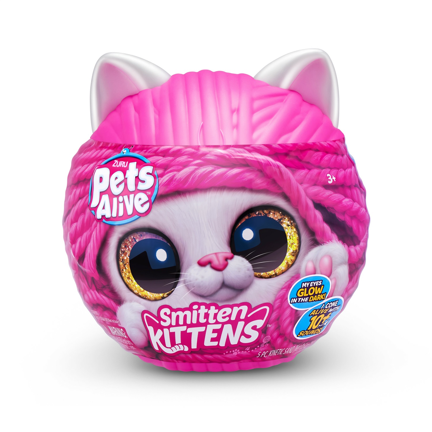 Pets Alive Smitten Kittens - Peluche Interattivo con Suoni e Sorprese, 8 Gattini da Collezionare