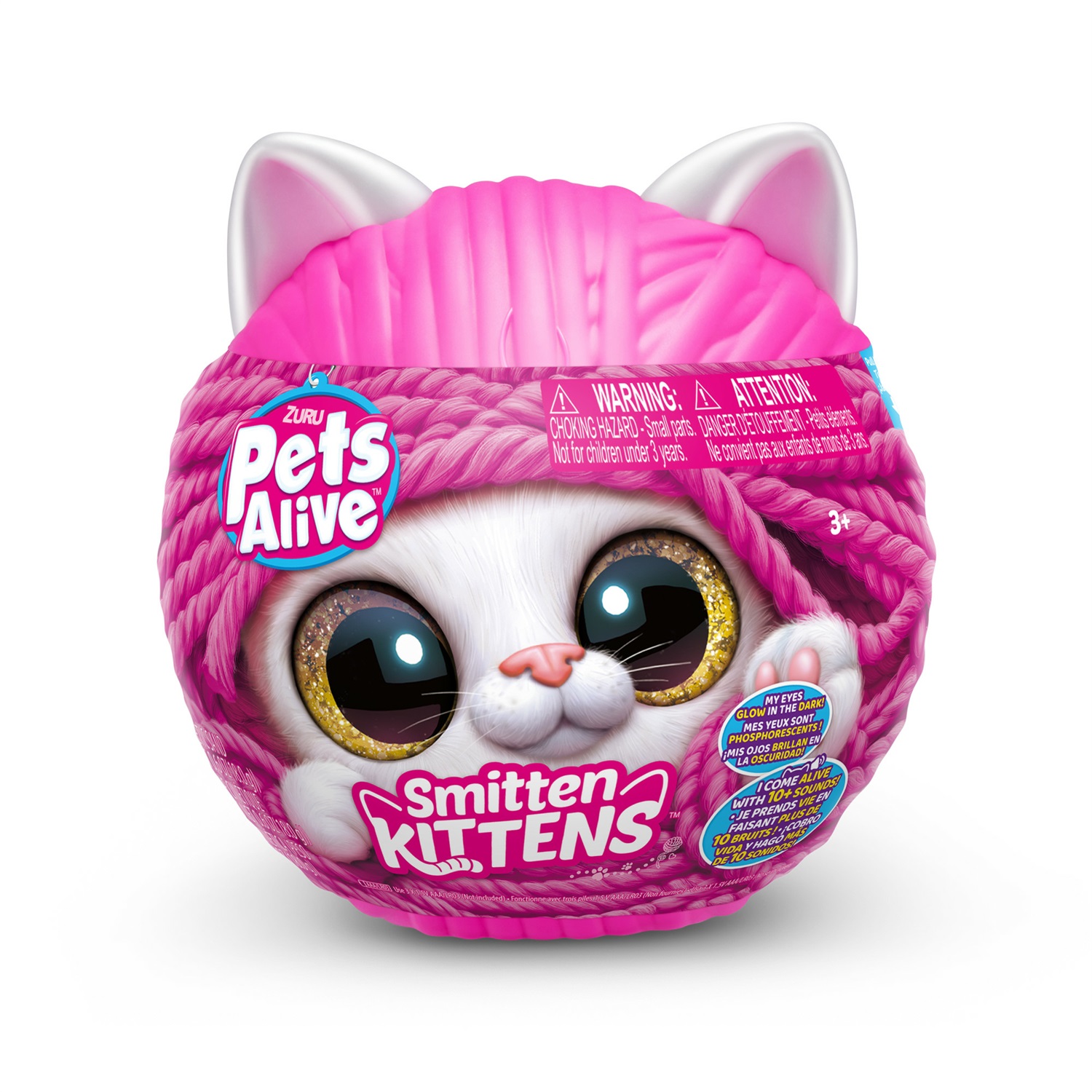 Pets Alive Smitten Kittens - Peluche Interattivo con Suoni e Sorprese, 8 Gattini da Collezionare