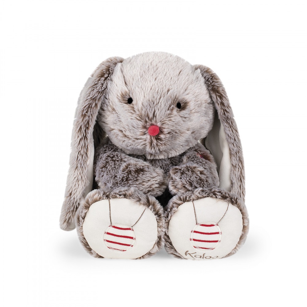 Kaloo Peluche Coniglietto Grigio Chiaro - Morbido e Coccoloso, 38 cm
