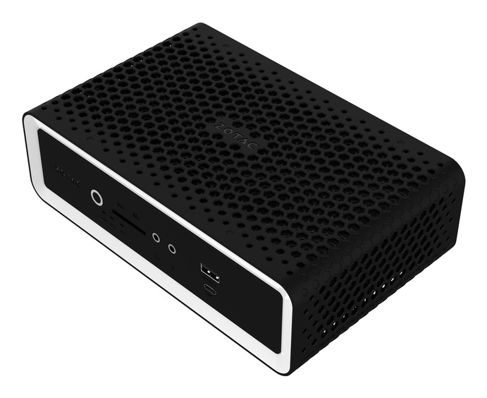 Zotac ZBOX CI649 NANO PC Barebone con Intel Core i5-1335U 1,3 GHz, 1,8 l, Nero e Bianco, DDR5-SDRAM, 2*GLAN, Wi-Fi/BT
