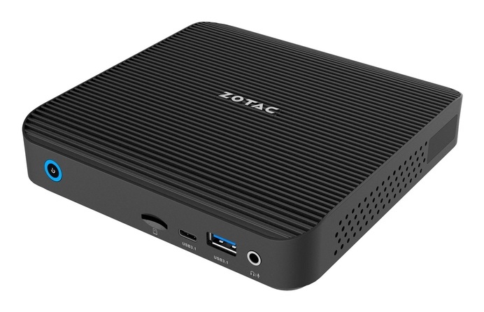 Zotac ZBOX edge CI343 Mini PC Barebone Intel N100 3,4 GHz, DDR5-SDRAM, Wi-Fi 6, Desktop