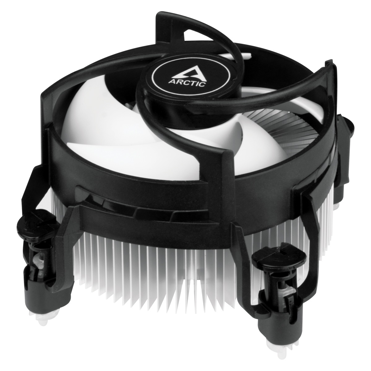 ARCTIC Alpine 17 Raffreddatore d'aria 9,2 cm per CPU Intel LGA1700 - 100-2000 Giri/min, 0,3 son, Nero/Argento