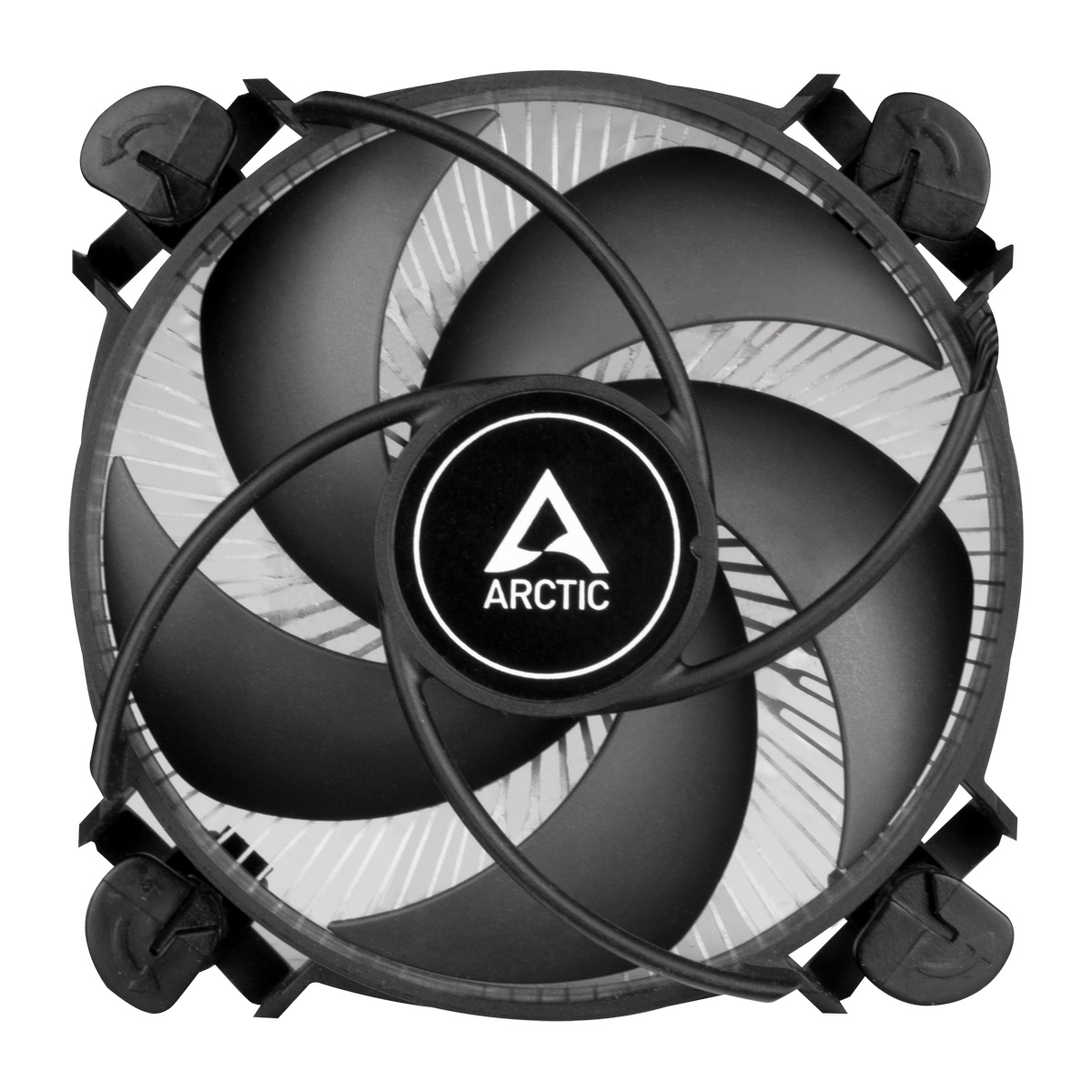ARCTIC Alpine 17 CO Raffreddatore d'aria 9,2 cm per CPU Intel LGA1700 - 250-2700 Giri/min, 0,3 son, Nero/Argento