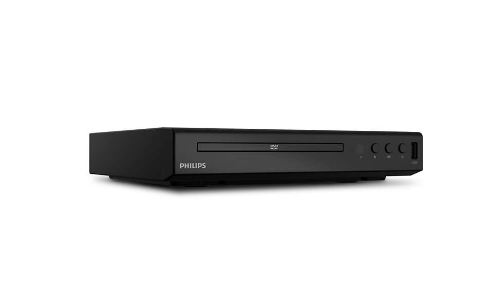 Philips TAEP200 Lettore DVD/CD - HDMI, Full HD, USB Media Connection, DivX Ultra, Telecomando - Nero