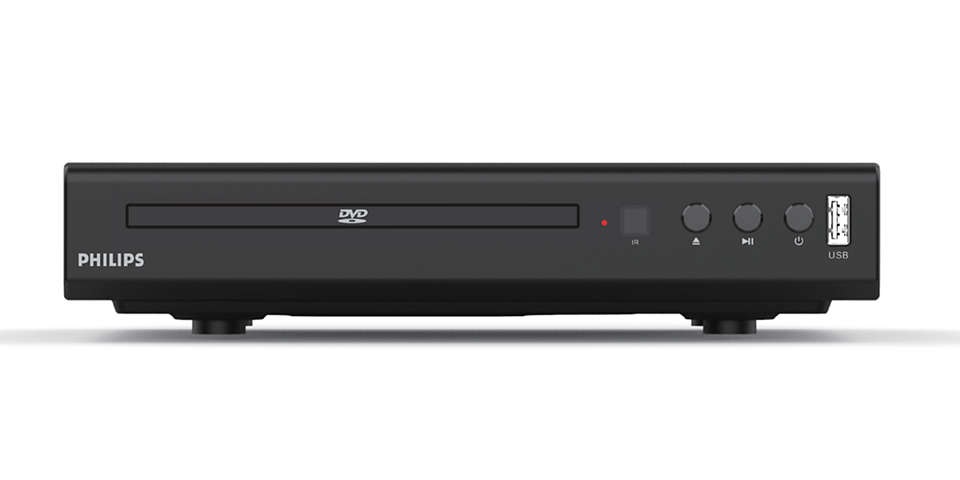 Philips TAEP200 Lettore DVD/CD - HDMI, Full HD, USB Media Connection, DivX Ultra, Telecomando - Nero