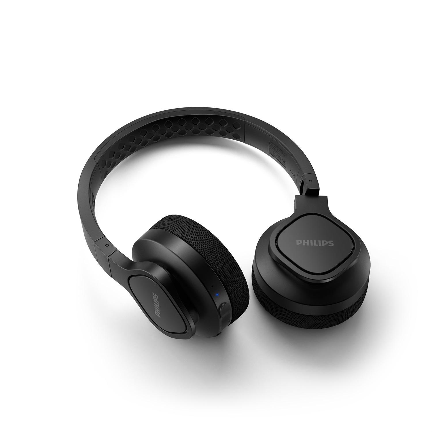 Philips TAA4216BK/00 Cuffie Sportive Wireless a Padiglione, Bluetooth, Impermeabili, Cuscinetti Lavabili, Nero