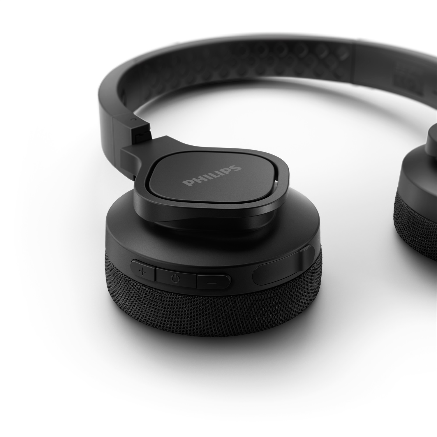 Philips TAA4216BK/00 Cuffie Sportive Wireless a Padiglione, Bluetooth, Impermeabili, Cuscinetti Lavabili, Nero