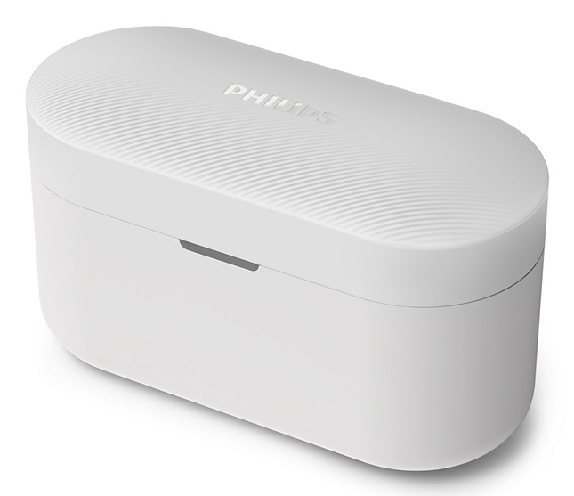 Philips TAT3509WT/00 Cuffie In-Ear True Wireless Stereo (TWS) Bluetooth con Cancellazione del Rumore, Custodia Tascabile, Suono Naturale e Bassi Dinamici - Bianco
