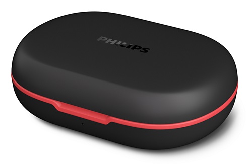 Philips 6000 series TAA6709BK/00 Auricolari Sportivi True Wireless Stereo (TWS) Open-Ear Bluetooth Nero/Rosso