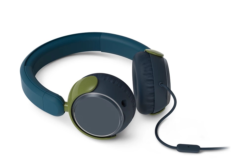 PHILIPS TAK2000CT/00 Cuffie Wireless On-ear per Bambini - Ottanio Cristallizzato, Comfort e Sicurezza con Volume Limitato
