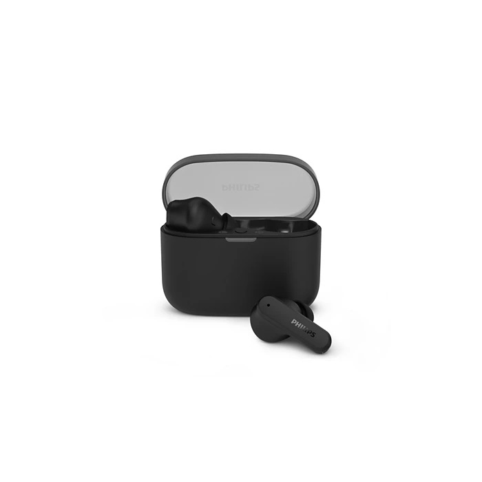 Philips 2000 series TAT2000BK/00 - Cuffie In-ear Wireless Bluetooth con Dynamic Bass, Nero