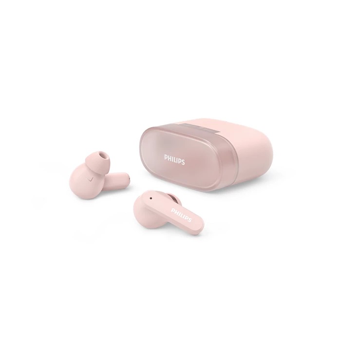 Philips TAT2000PK/00 - Cuffie in-ear Wireless Bluetooth Rosa con Microfono, 20-20000 Hz, 41 g
