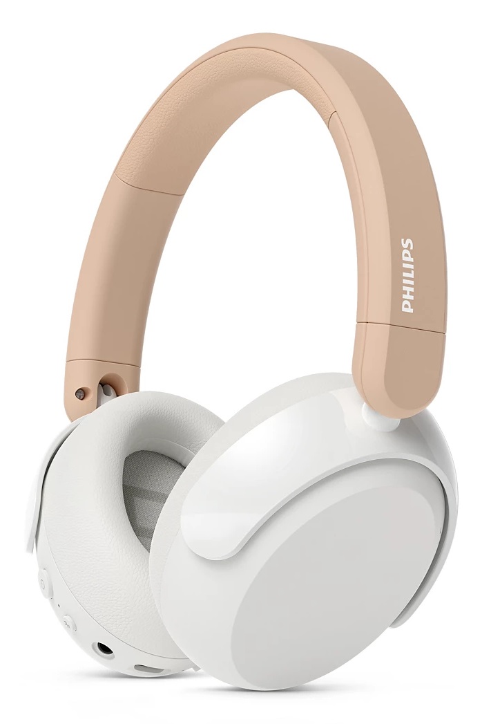 Philips TAK5500AL/00 Cuffie On-Ear Wireless Bluetooth 5.4 con Cancellazione Attiva del Rumore, Volume Limitato, Pieghevoli e Autonomia di 34 Ore