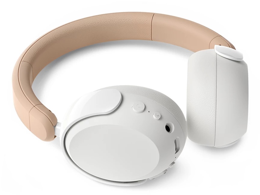 Philips TAK5500AL/00 Cuffie On-Ear Wireless Bluetooth 5.4 con Cancellazione Attiva del Rumore, Volume Limitato, Pieghevoli e Autonomia di 34 Ore