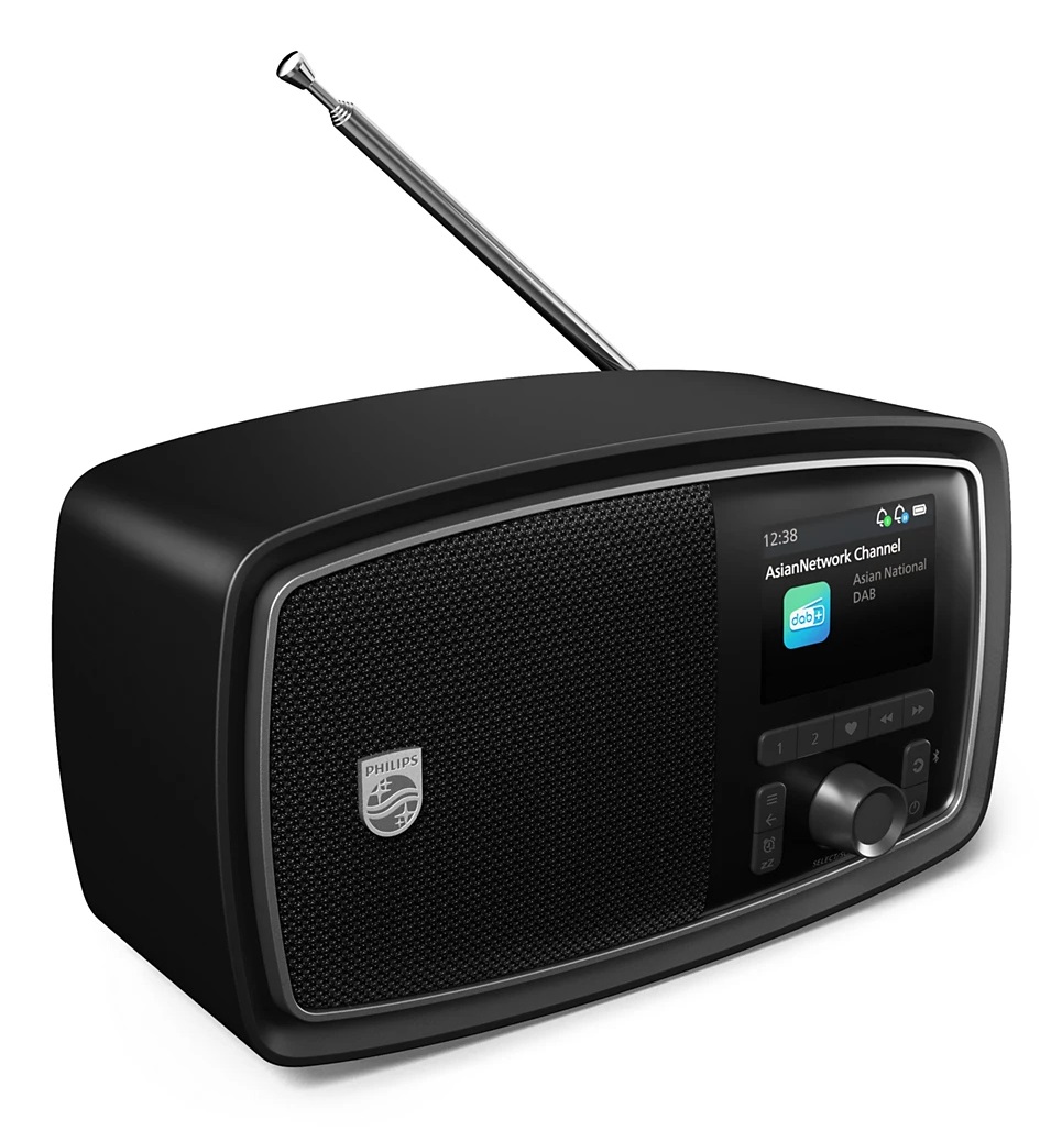 Philips TAV2000DB - Radio Portatile Analogica e Digitale DAB/DAB /FM con Display e Altoparlante Integrato