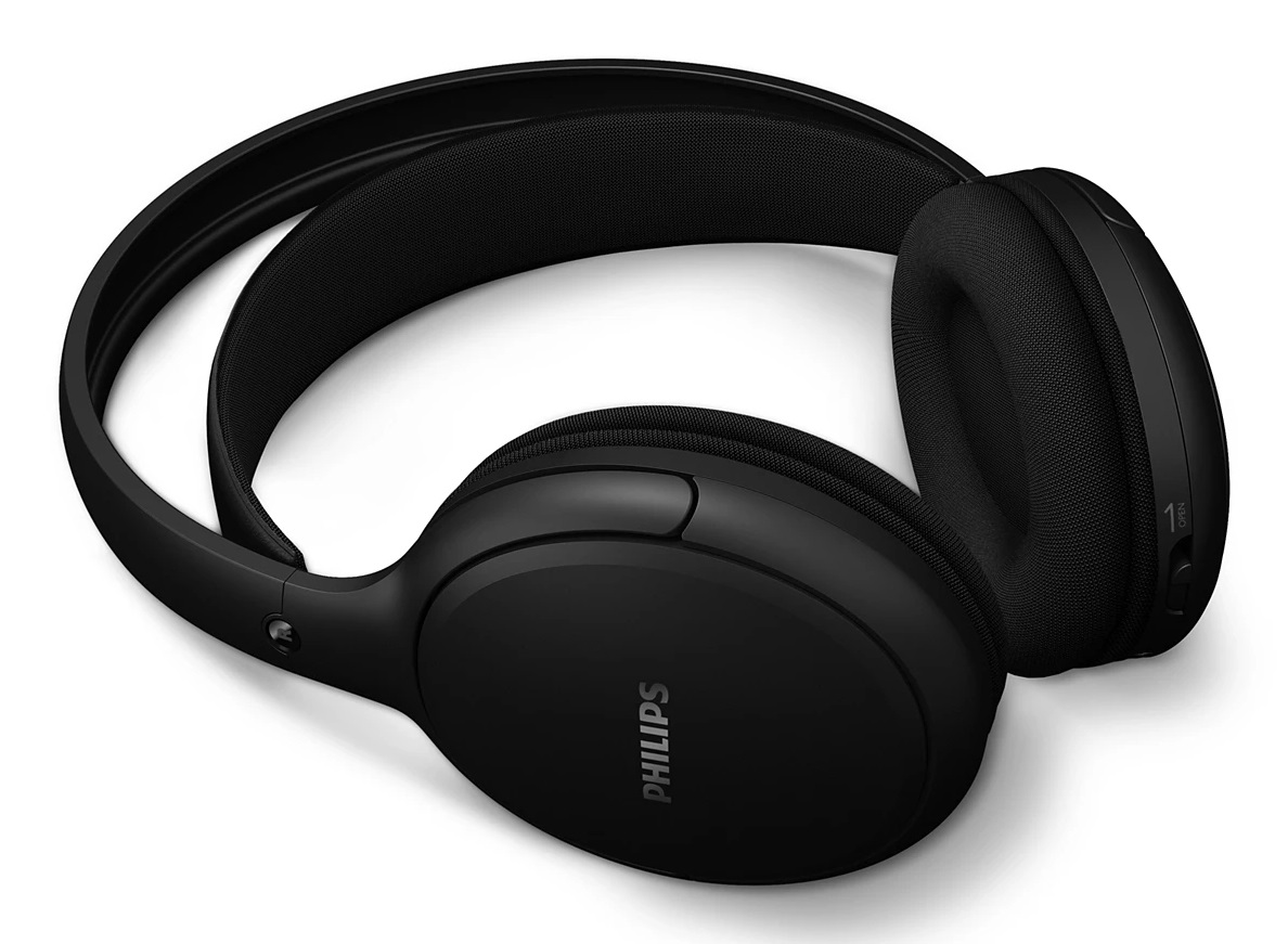 Philips SHC5200M2/12 Cuffie Wireless Over-Ear Nero con Audio Nitido e Fino a 30 Ore di Autonomia