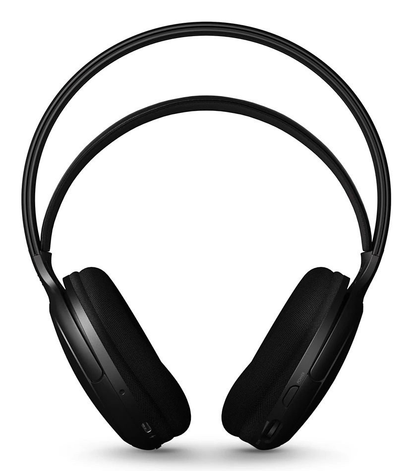 Philips SHC5200M2/12 Cuffie Wireless Over-Ear Nero con Audio Nitido e Fino a 30 Ore di Autonomia