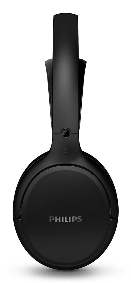 Philips SHC5200M2/12 Cuffie Wireless Over-Ear Nero con Audio Nitido e Fino a 30 Ore di Autonomia