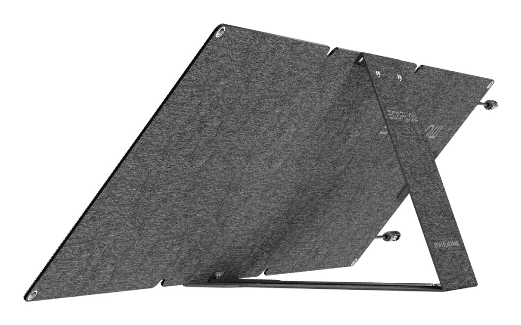 EcoFlow Pannello Solare 60W - Silicone Monocristallino, Pieghevole, Antigraffio, USB Type C