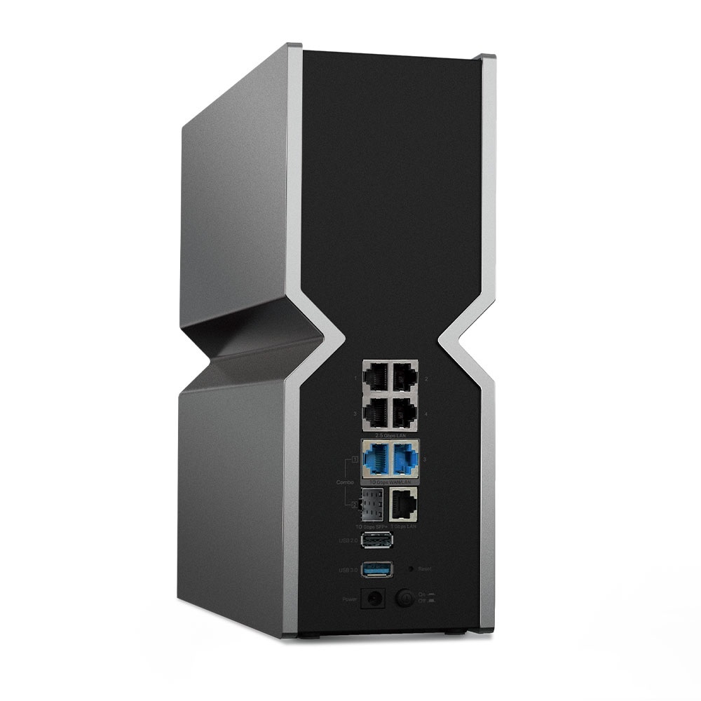 TP-Link Archer BE900 Router Wi-Fi 7 Quad-Band BE24000Mbps, 2 Porte 10G, 320MHz, 12 Antenne, EasyMesh, HomeShield, MU-MIMO, Compatibile con Alexa e Google