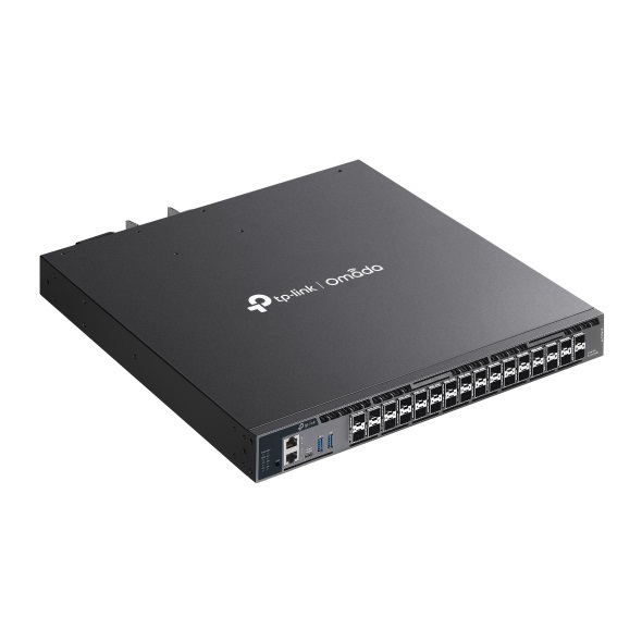 TP-Link SX6632YF Switch di Rete Gestito L2 /L3 con 26 Porte SFP 10G - Nero