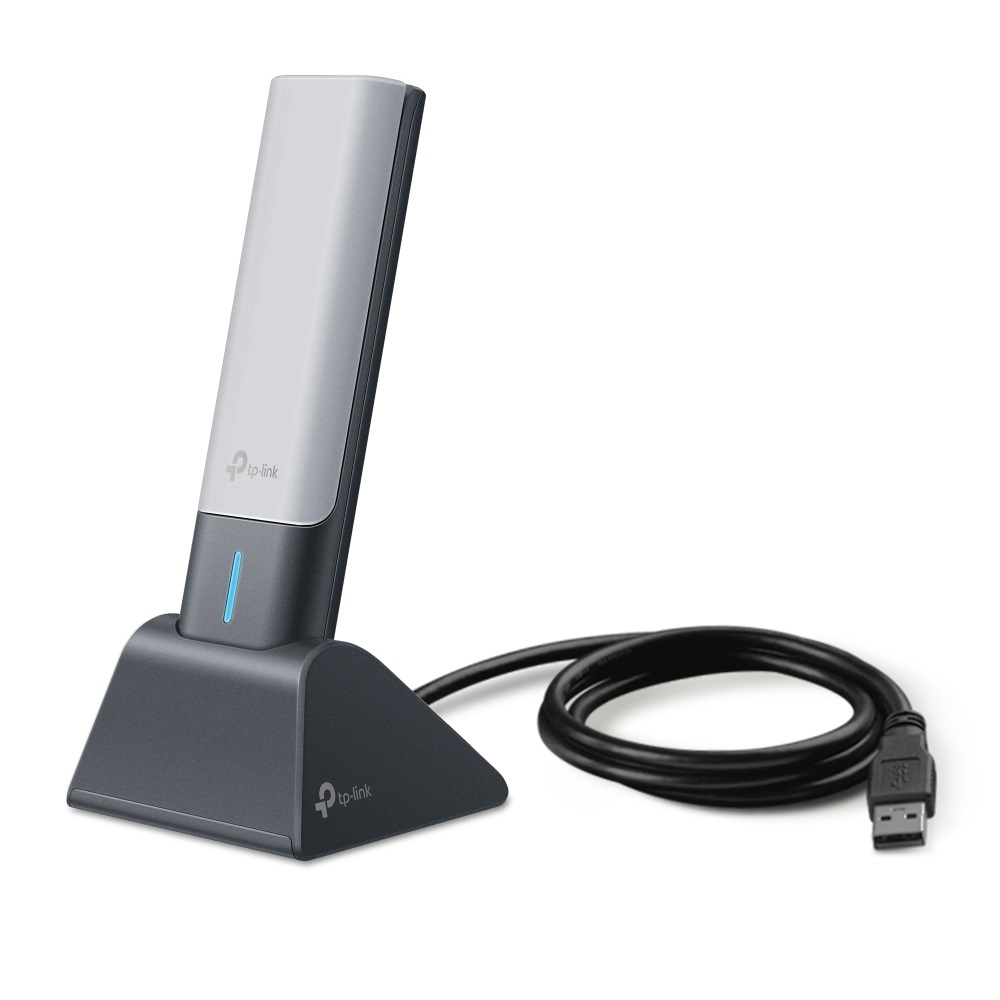 TP-Link Archer TX50UH Adattatore USB Wi-Fi 6 AX3000Mbps Dual Band con Antenne ad Alto Guadagno, USB 3.0, Beamforming, OFDMA, MU-MIMO, WPA3, Compatibile con Windows 10/11